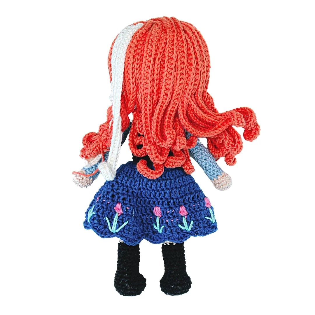 Boneca Princesa Anna de Crochê - Amigurumi - Image 2