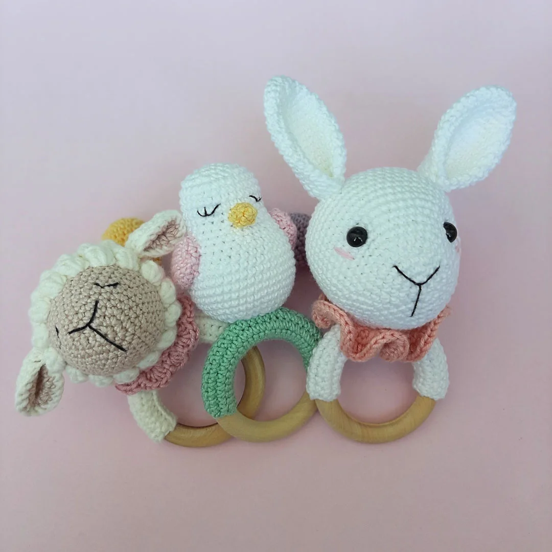 Chocalho Bichinhos de Crochê - Amigurumi - Image 2